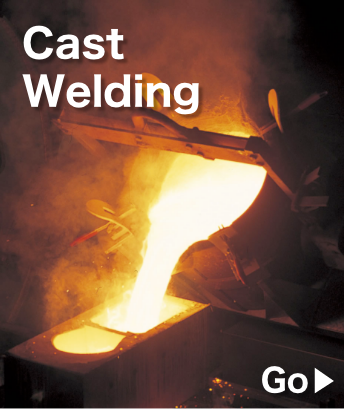 Cast welding
